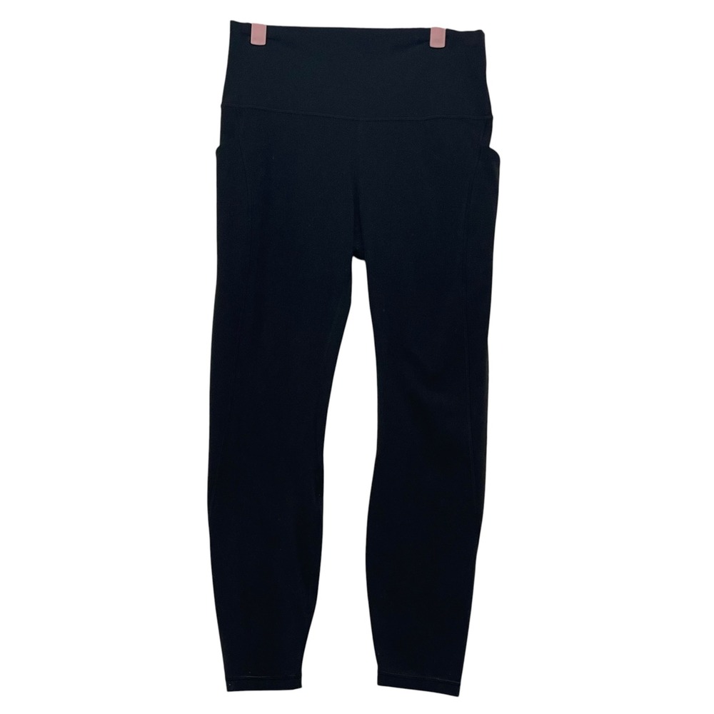 Lululemon Align High-Rise Pant with Pockets 23 Black Leggings LW5DCES Size 10